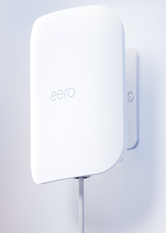 eero Outdoor 7 Dual Band Mesh Wi-Fi Router IP66 Rated - With Power Supply