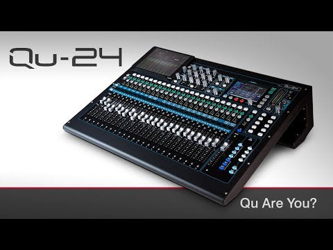 QU-24 16 Chanel Compact 30" 24out Digital Mixer