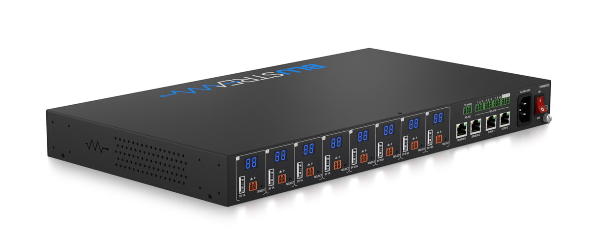 PWR8VDC 8 Port Managed Low Voltage PDU