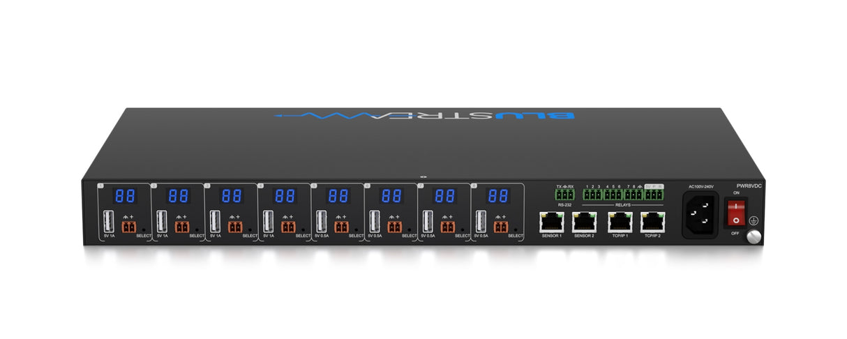 PWR8VDC 8 Port Managed Low Voltage PDU
