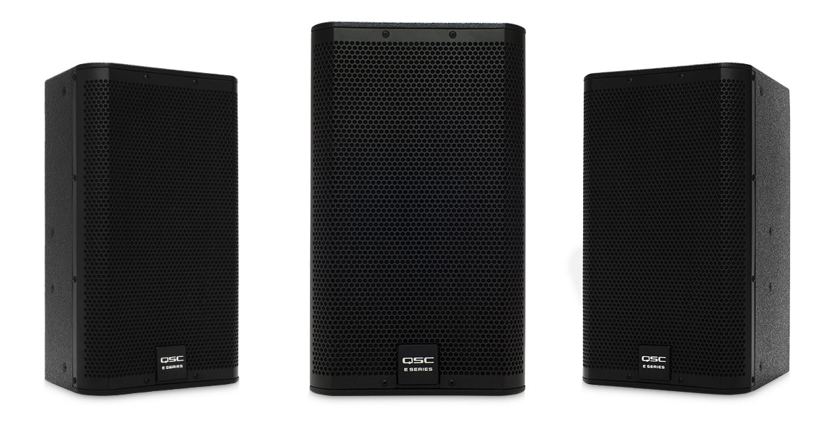 E110-BK 10" 2-Way Powered Loudspeaker (Each)