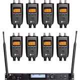 RF-PA-8PACK RF PA Kit Dual Channel Transmitter with 8 Receivers