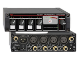 RU-MX4L 4 Channel Microphone/Line Mixer with Phantom Power