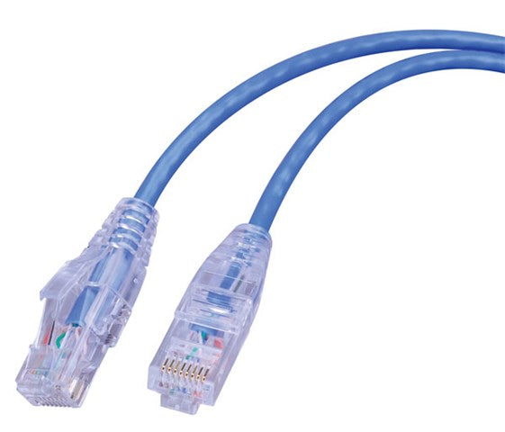 SCAT6 Super Slim 550 MHz Network Cable 6" - 50' Lengths