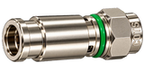 SLCU-6Q SuperLok Compression Connector for RG-6 quad shield cable