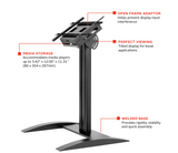 SS575K Universal Kiosk Stand for 32 - 75" Displays