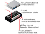 ST-DA3 Line Level Distribution Amplifier - 1x3