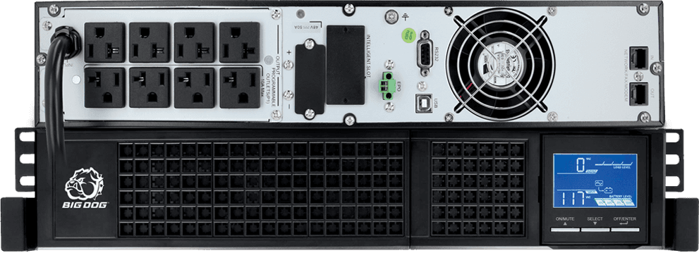 PR-R8U1K 4+4 1000VA Online UPS