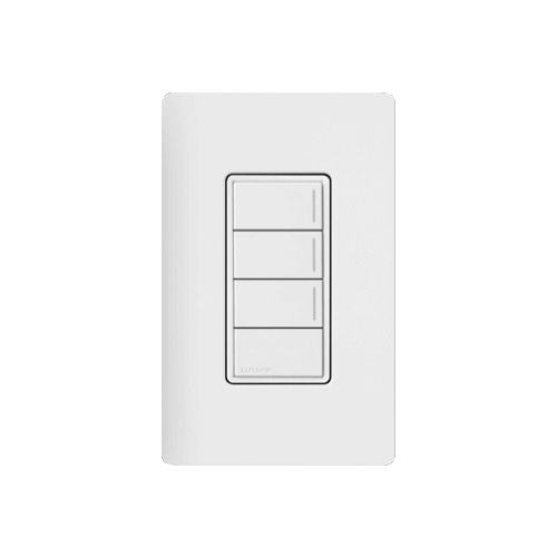 RRST-HN3RL-WH RadioRA 3 Sunnata Keypad 3 Button w/ Raise-Lower