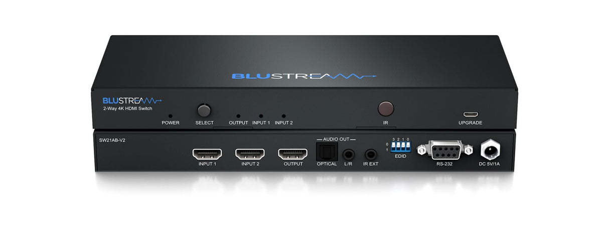 SW21AB-V2 2-Way 4K HDMI Switch