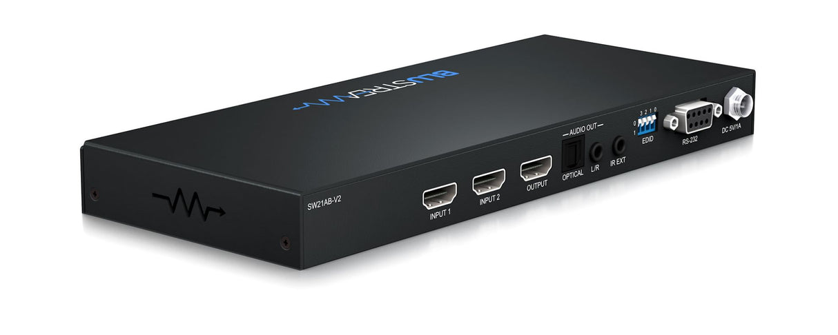 SW21AB-V2 2-Way 4K HDMI Switch