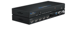 SW61AB 6-Way 4K 18Gbps HDMI 2.0 Switch with Optical & Analogue Audio Breakout, Auto-Switching, IP & RS-232