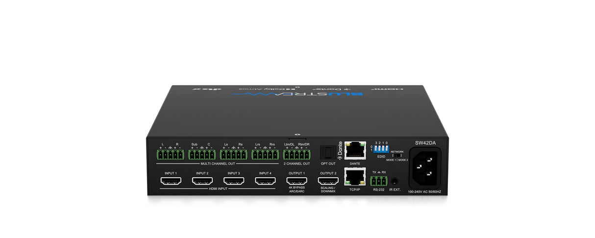 SW42DA-V2 4-Way HDMI Switcher with Dual HDMI Output