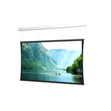 SL119P10 QS 119" 16:9 Electric Parallax Stratos 1.0 SightLine Cable Drop Ceiling Recessed Tensioned Screen