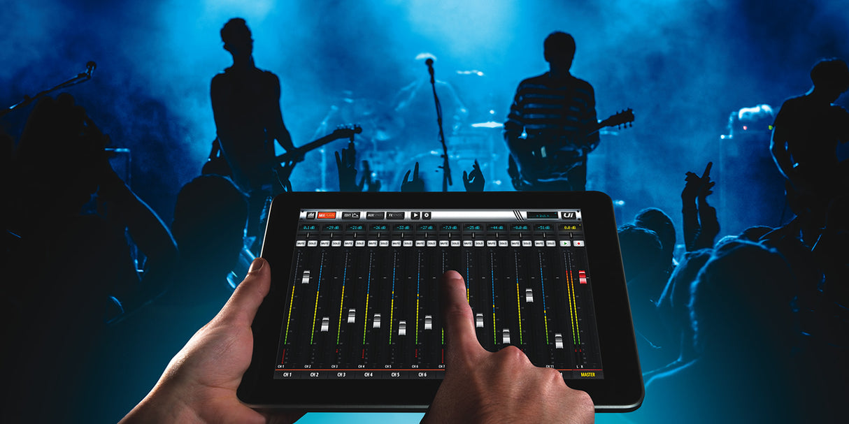 Ui12 12-Channel Digital Mixer with Wireless Control