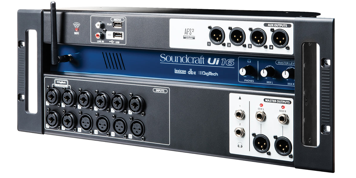 Ui16 16-Channel Digital Mixer with Wireless Control