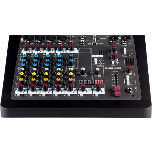 ZEDI10 Hybrid Compact 10-Channel Mixer with USB Interface