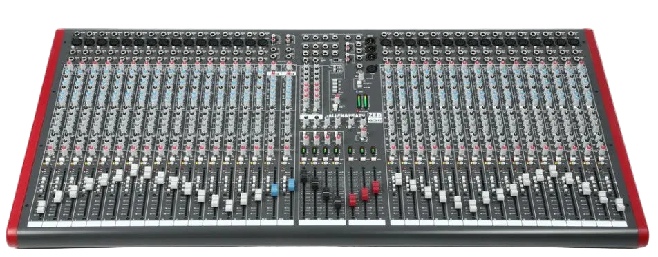 AH-ZED436 4-Bus Mixer 32 Mic/Line + 2 Dual Stereo Ch., 4 Band Dual Swept Mid EQ