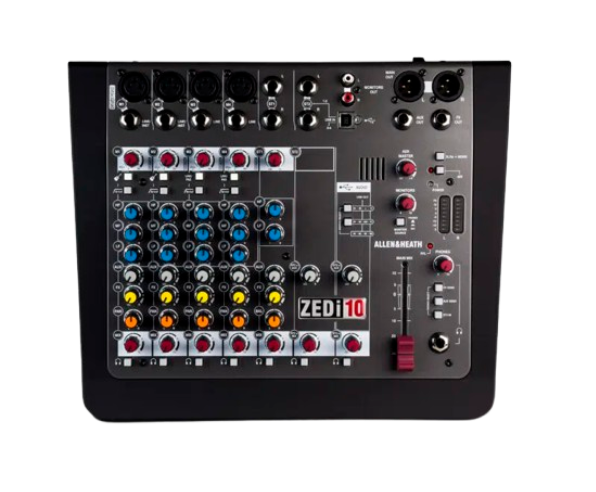 ZEDI10 Hybrid Compact 10-Channel Mixer with USB Interface