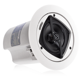 FAP40T 4" Speaker In-Ceiling 16W 70/100v Transformer & Ported Enclosure Pair