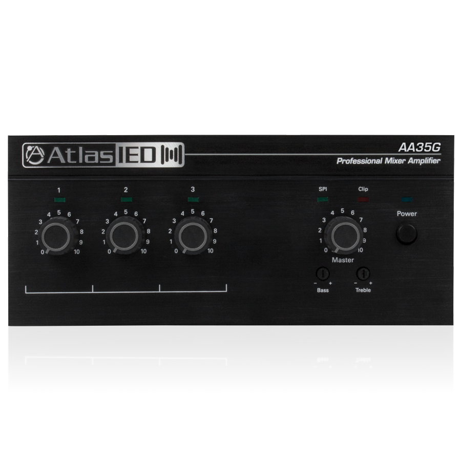 Atlas IED AA35G 3 Input 35W Mixer Amplifier