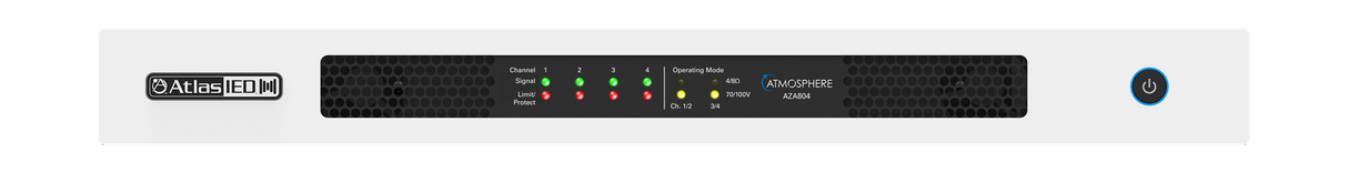 AZA804 Atmosphere™ 800-Watt Networkable 4-Channel Power Amplifier