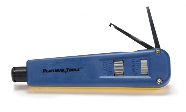 Platinum Tools 13309C PT Punchdown Tool w/NeverDull 66/110 Combo Blade Clamshell