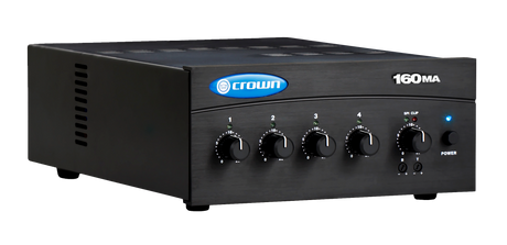 Crown 160MA Mixer-Amplifier Four Input 60W
