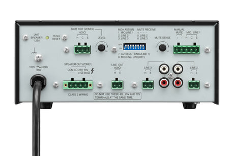 TOA BG220 Mixer/Amplifier 20W Three Inputs MOH Output Auto Mute