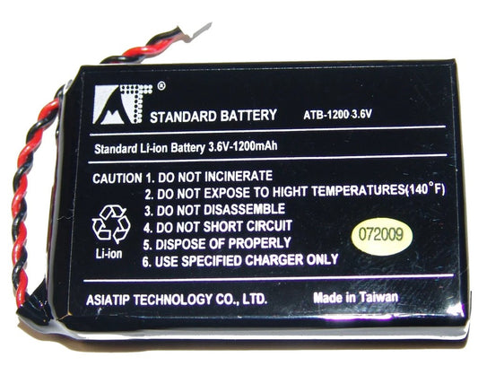 RTI 30-210055-16 T2B, T2Cs, T2C, T2C+, T3 Battery
