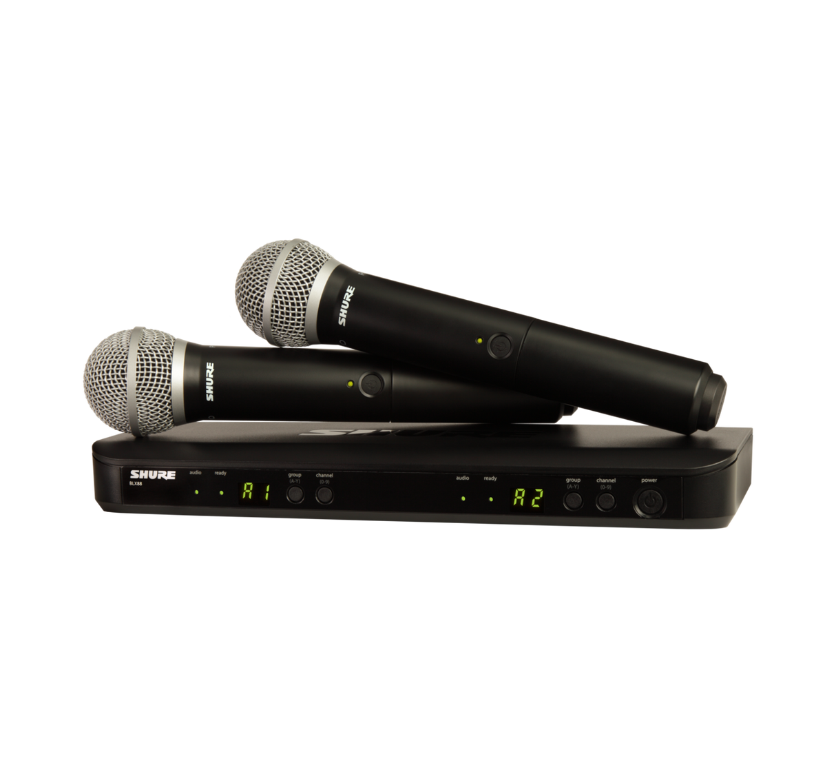 BLX288/PG58 Wireless Dual Vocal System With (2) PG58 Handheld Transmitters