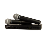 BLX288/PG58 Wireless Dual Vocal System With (2) PG58 Handheld Transmitters