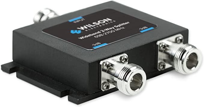 Wilson Electronics 859957 Splitter 2 Way -3 dB 698-2700 MHz w/N Female Connectors