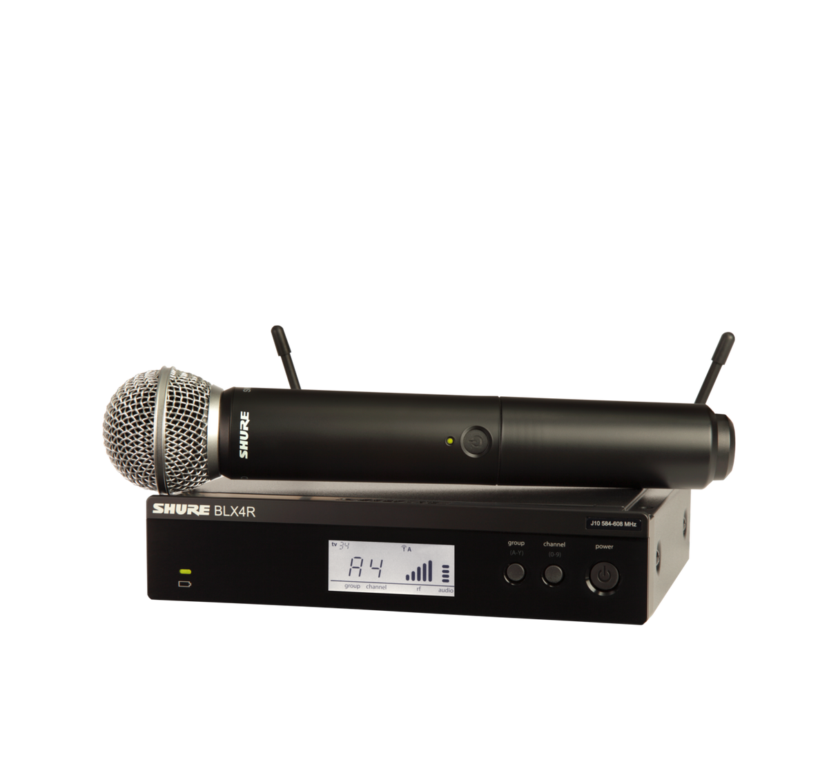 BLX24R/SM58-H9 BLX24R Receiver with SM58 Handheld Transmitter H9 - 512-542 MHz