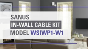 Sanus WSIWP1W1 In-Wall Cable Management Kit