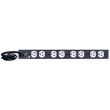 ACR159S Power Panel 15A 9 Outlets 1U 9' Cord