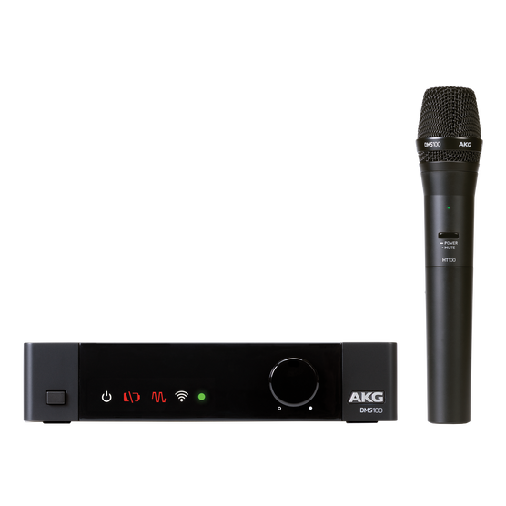 DMS100 2.4GHz Microphone Set