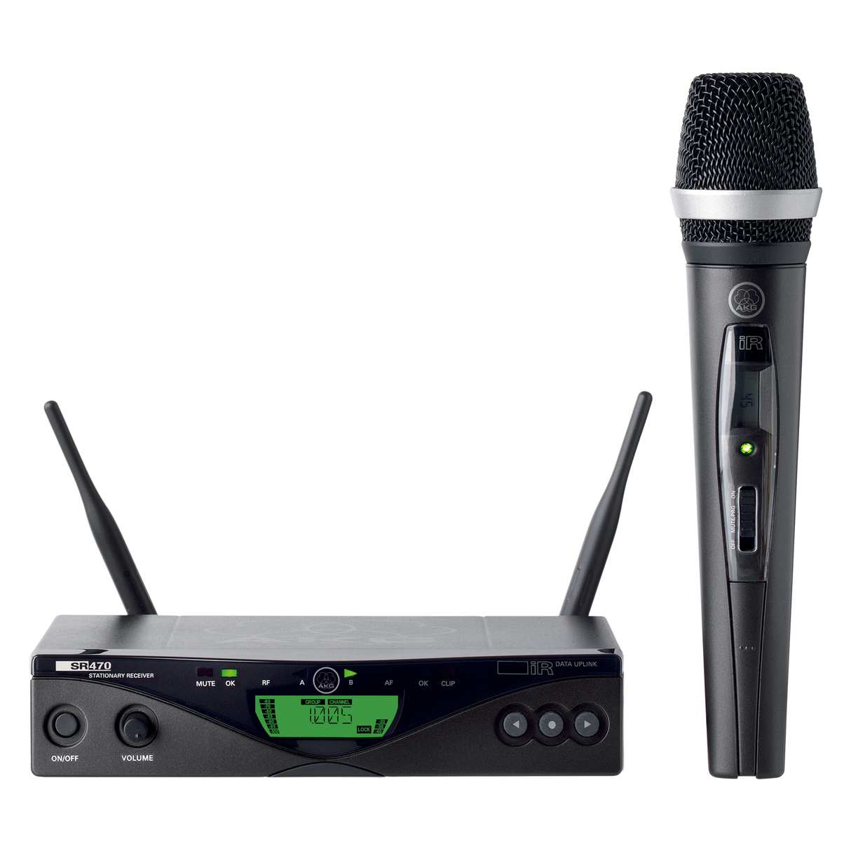 WMS470 D5 Wireless UHF Handheld Mic System Band 7 500-530 MHz