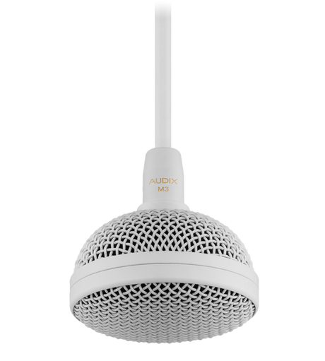 M3 Tri-Element Hanging Ceiling Microphone with 4' Cable