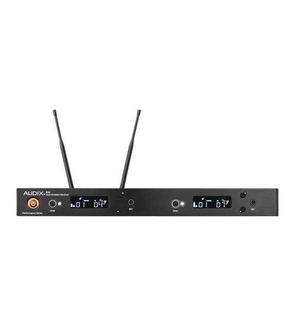 Audix R42KITB Wireless R42 Two Channel Diversity Receiver 554 MHz – 586 MHz