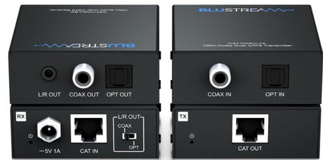 Blustream CAT100AU Digital Audio Over CAT5 Extender 100m