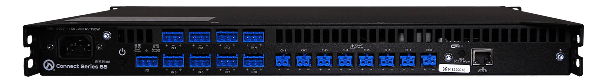 CONNECT 88 Amplifier 8 Channel 80W