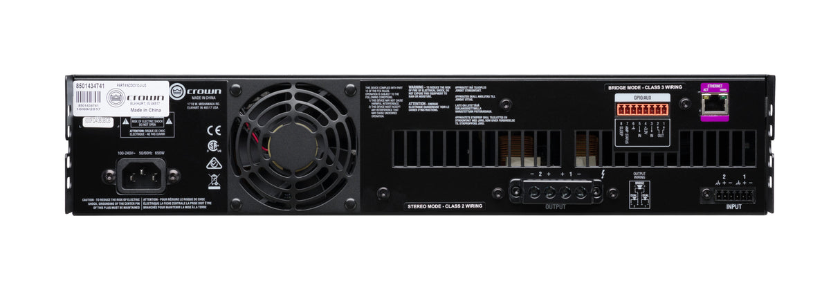 CDi2x1200 Amplifier 2-channel 1200W Per Output Channel Analog Input