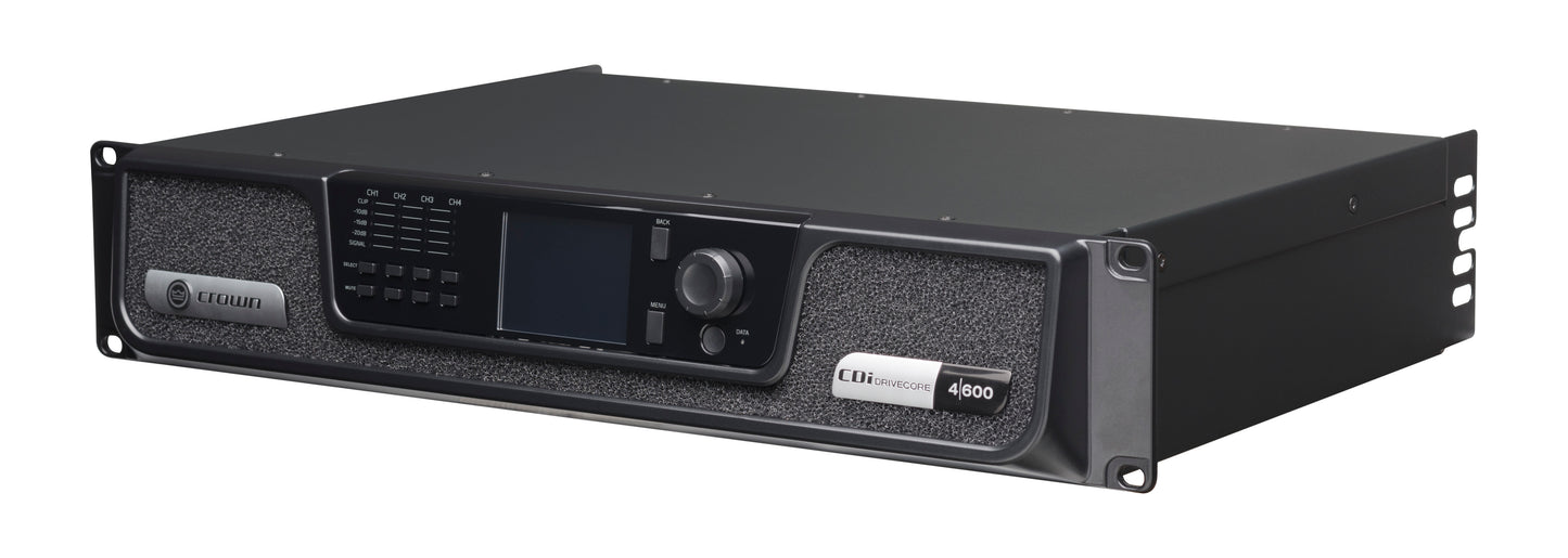 Crown CDi4x600 4 Channel 600W per @ 4Ω 70V Power Amplifier + DSP