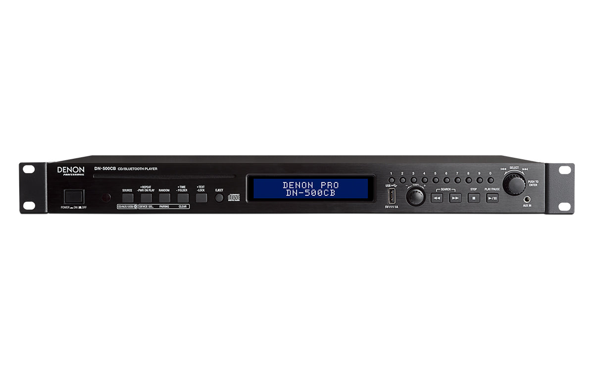 DN500CB CD/Media Player with Bluetooth®/USB/Aux Inputs and RS-232c