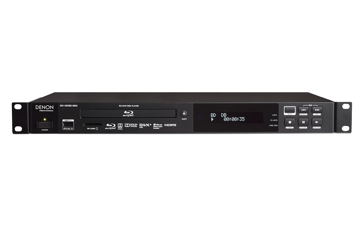 DN500BDMKII Blu-Ray, DVD and CD/SD/USB Player
