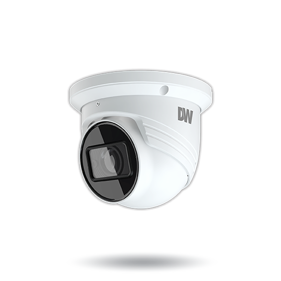 DWCMT95WIATW MEGApix 5MP turret IP camera with a vari-focal lens and IR