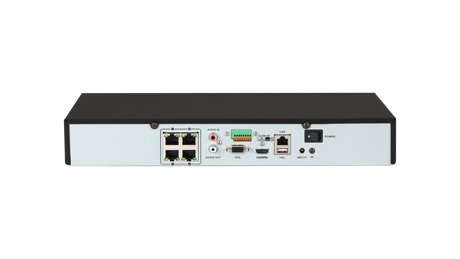 DW-VP92T4P VMAX IP Plus 4-Channel PoE NVR with 5 Virtual Channels
