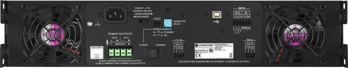 C1300FDi-US C-Series FIR Drive Power Amplifier 1300W