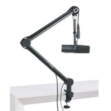 GFWMICBCBM4000 Professional Broadcast Boom Mic Stand W/ LED Light